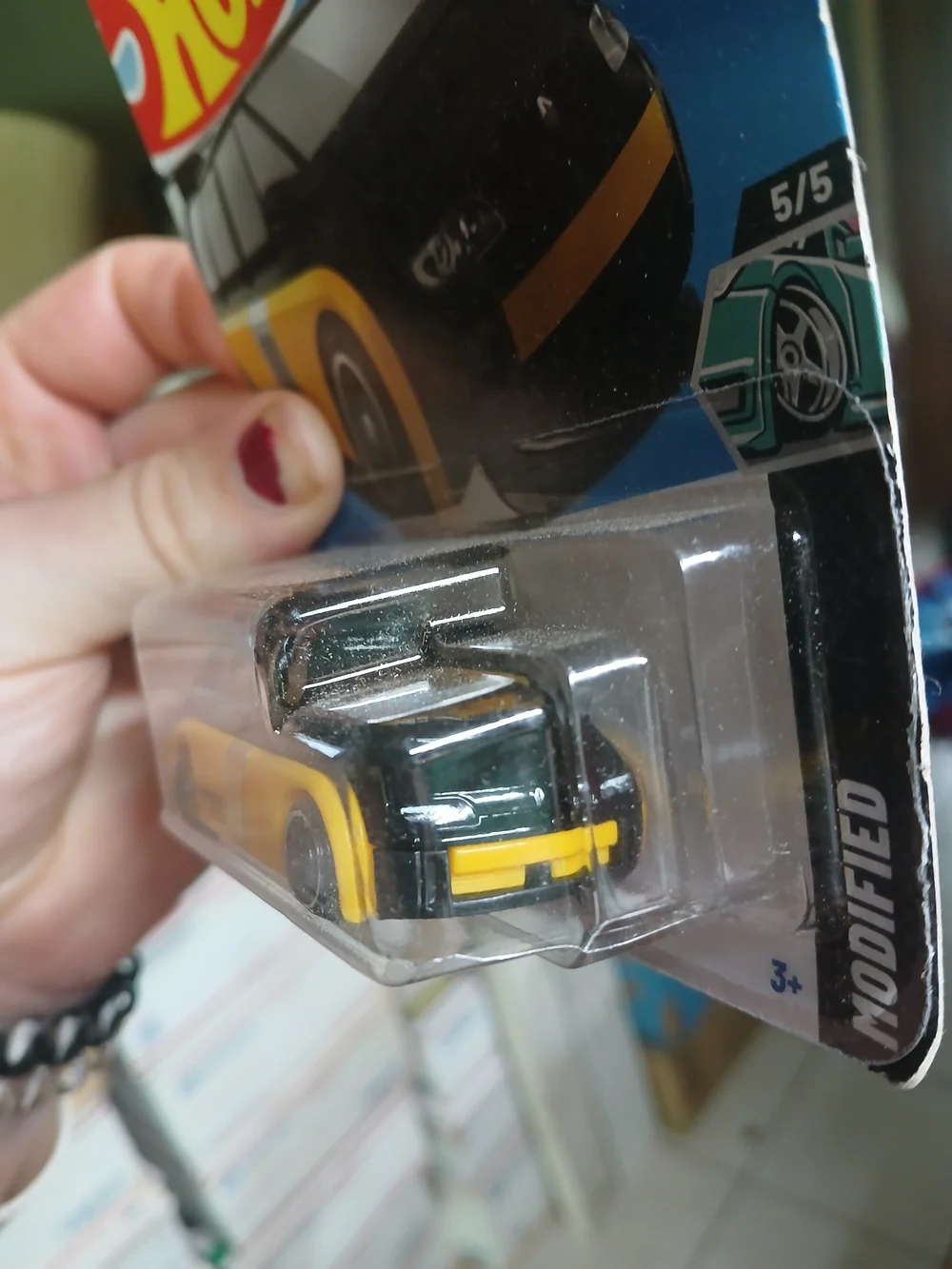 Hot Wheels sleek black